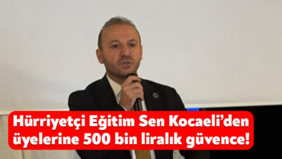 Hürriyetçi Eğitim Sen Kocaeli Şubesi, üyelerine yönelik önemli bir sosyal