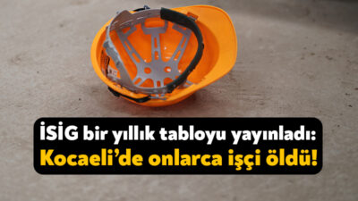 İSİG 2025 yılı işçi ölümlerine dair verilerini yayınladı. Buna göre,