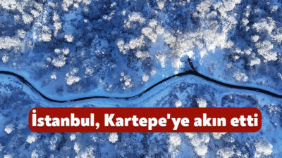 Kocaeli'nin kış turizm merkezi Kartepe, yaklaşık 10 gündür etkili olan