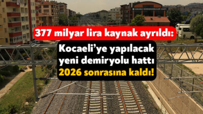 Ulaştırma ve Altyapı Bakanlığı, İstanbul’un kuzey kesiminden başlayarak Çayırova’ya kadar