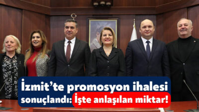 İzmit Belediyesi’nde görevli 2 bin 147 personeli ilgilendiren promosyon ihalesi