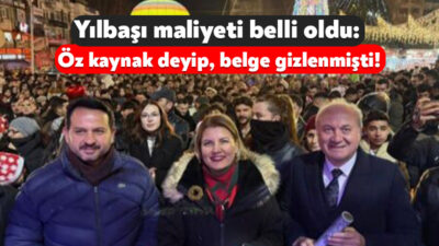 İzmit Belediyesi’nin yılbaşı kutlamalarına dair MHP İzmit İlçe Başkanı İlker
