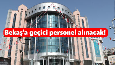 İzmit Belediyesi’nin iştirak şirketleri arasında yer alan Bekaş’a geçici personel