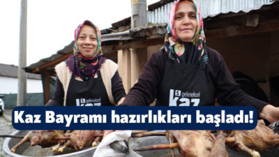 Kocaeli Büyükşehir Belediyesi’nin katkılarıyla bu yıl 5’incisi düzenlenecek Kaz Bayramı