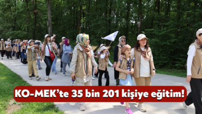 KO-MEK 2025 yılında 12 ilçede 42 kurs merkezinde 401 farklı