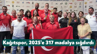Kağıtspor, ulusal ve uluslararası arenalarda birçok branşta 2025 sezonunu