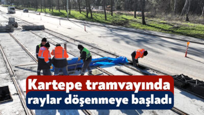 Kocaeli’yi demir ağlarla ören Büyükşehir Belediyesi, raylı sistem ağını İzmit’ten