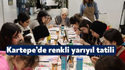 Kartepe Belediyesi, yarıyıl tatilinde çocukların ve gençlerin vakitlerini verimli ve