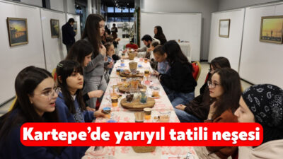 Kartepe Belediyesi, yarıyıl tatilinde çocukların hem eğlenmesi hem de yeni