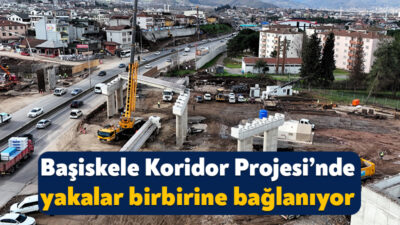 Kocaeli Büyükşehir Belediyesi’nin üzerinde titizlikle durduğu Başiskele Koridor Projesi’nde önemli