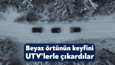 Kocaeli'nin Başiskele ilçesinde bulunan İnönü Yaylası, yoğun kar yağışıyla beyaza