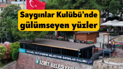 Kocaeli Büyükşehir Belediyesi tarafından hayata geçirilen Saygınlar Kulübü, zengin etkinlik