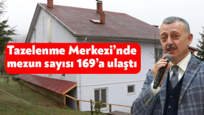 Kocaeli Büyükşehir Belediyesi'nin, madde bağımlılığı bulunan bireylere yönelik açtığı Tazelenme