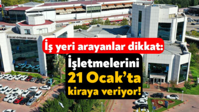 Kocaeli Büyükşehir, işletmeleri kiraya verecek. Büyükşehir Belediyesi, 3 yıllığına kiraya