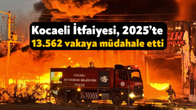 Kocaeli itfaiyesi, 2025 yılında 12 ilçede 635 personel ve 127