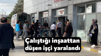 Kocaeli'nin Körfez ilçesinde 54 yaşındaki işçi, çalıştığı inşaattan düşerek