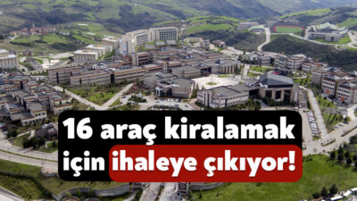 Kocaeli Üniversitesi, fakülteler ve yüksek okullarda kullanılmak üzere 16 adet