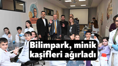 Kocaeli Üniversitesi Bilimpark tarafından düzenlenen “Bilimpark’ta Miniklere Bilim Molası” etkinliği,