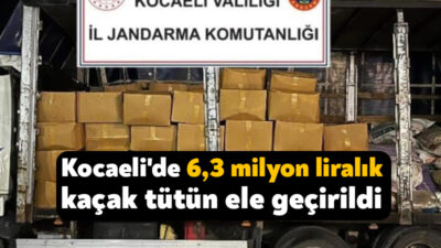Kocaeli'de piyasa değeri yaklaşık 6 milyon 350 bin TL olan