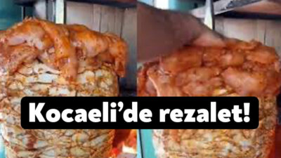 Kocaeli’de onlarca kişinin zehirlendiği çiğ döner rezaletinin bir benzer iyine