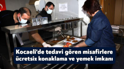 Kocaeli'nin İzmit ilçesinde bulunan konaklama merkezi, il dışından kente tedavi