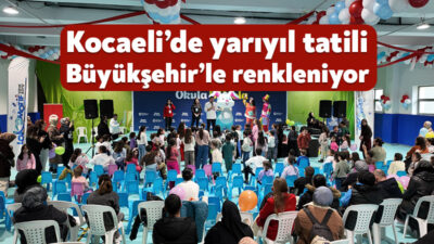 Kocaeli Büyükşehir Belediyesi tarafından yarıyıl tatiline giren öğrenciler için hazırlanan