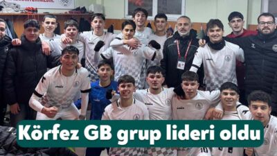 Körfez Gençlerbirliği SK U18 Ligi C Grubunun 10. haftasında kendi