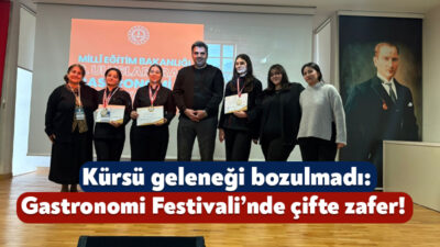 Millî Eğitim Bakanlığı 2. Uluslararası Gastronomi ve Aşçılık Yarışması’nda Nuh