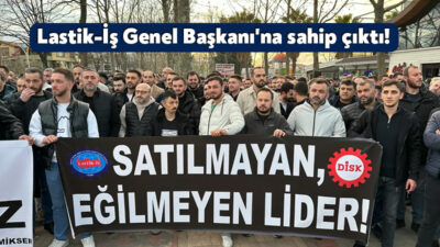 Lastik-İş Sendikası Genel Başkanı Alaaddin Sarı ve yönetimine yönelik suikast