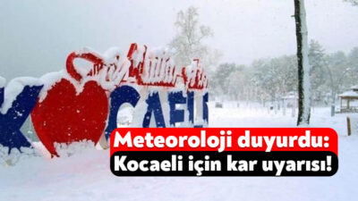 Meteoroloji tarafından Kocaeli’nin yeni haftaya dair hava durumu raporu yayınlandı.