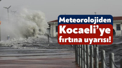 Meteorolojinin yaptığı son değerlendirmeye göre, Kocaeli’de yarın öğle saatlerinden itibaren