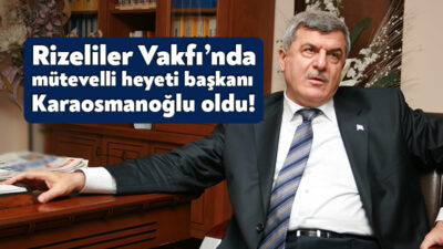 Öte yandan Kocaeli Rize Eğitim ve Sağlık Vakfı’nda Kocaeli Büyükşehir