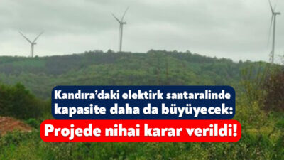Sağanak Enerji Şirketi, Kartepe’deki RES alanında kapasite artışı yapmak için