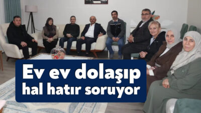 Körfez Belediye Başkanı Şener Söğüt, her akşam bir mahallede gönüllere