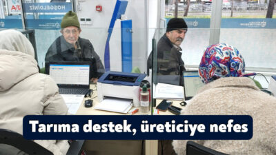 Kocaeli Büyükşehir Belediyesi’nin çiftçilere yönelik “Yem Bitkisi Tohumu”, “Zirai Gübre”