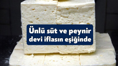 Türkiye genelinde süt ve peynir satan Gürsüt konkordato başvurusunda bulunmuştu.