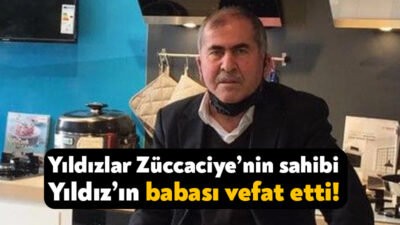 Yıldızlar Züccaciye sahibi Mevlüt Yıldız’ın babası Hacıbey Yıldız yaşamını yitirdi.