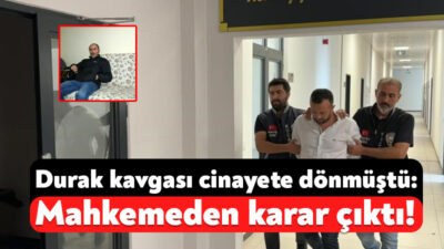 Kocaeli'nin Kartepe ilçesinde istediği durakta inemediği için şoförle tartışan Erdal