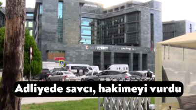 Kartal Bölge Adliye Mahkemesi'nde görevli savcı M.Ç.K., hakime A.K.'yı silahla