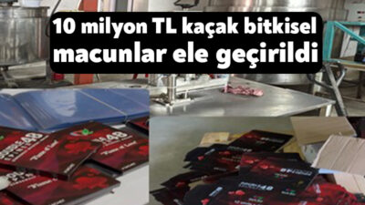 Kocaeli İl Jandarma Komutanlığı’na bağlı ekipler İzmit’te düzenlediği aramada piyasa