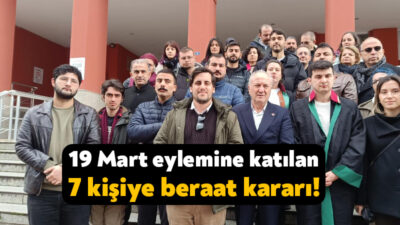 Ekrem İmamoğlu’nun gözaltına alınmasının ardından 19 Mart’taki eylemler kapsamında Kocaeli’de