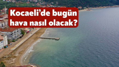 Meteoroloji Genel Müdürlüğü, 24 Şubat 2026 Kocaeli hava durumu raporuna
