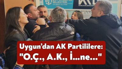 Kocaeli Büyükşehir Belediyesi’nin bugün yapılan meclis toplantısında etrafa küfür saçan,
