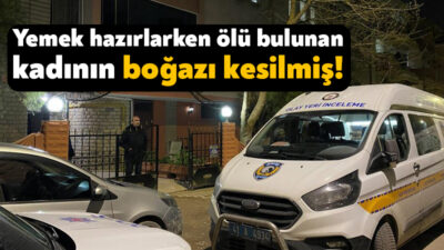 Kocaeli'de yatalak annesine yemek hazırladığı sırada mutfakta kanlar içinde