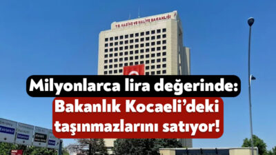 Hazine ve Maliye Bakanlığı tarafından Kocaeli’nin de aralarında yer aldığı