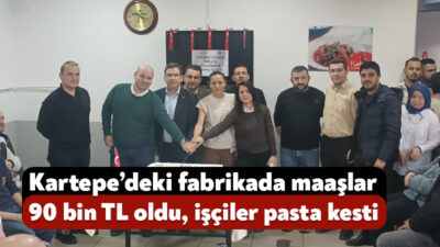 Kartepe’de faaliyetlerini sürdüren Baysan Trafo’da toplu sözleşme imzalandı. Birleşik Metal