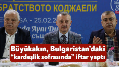 Kocaeli Büyükşehir Belediye Başkanı Tahir Büyükakın, gönül coğrafyamızın en önemli