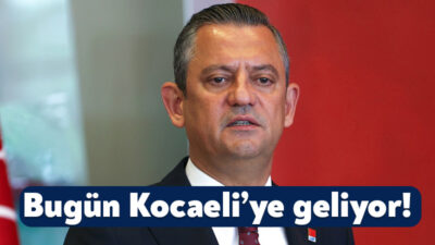 CHP Genel Başkanı Özgür Özel, İzmit’te düzenlenecek olan miting için