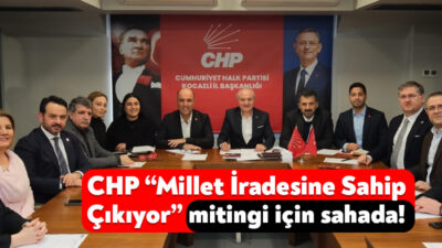 Cumhuriyet Halk Partisi’nin 21 Şubat Cumartesi günü saat 14.00’te Genel