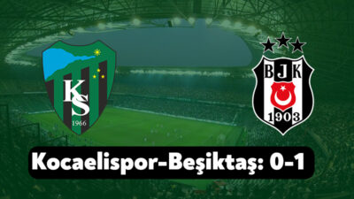 Trendyol Süper Lig'in 24. haftasında Kocaelispor evinde Beşiktaş'ı konuk ediyor.